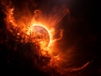 Colisão no universo. A teoria sugere uma explicação para a matéria escura, um dos maiores mistérios da física contemporânea