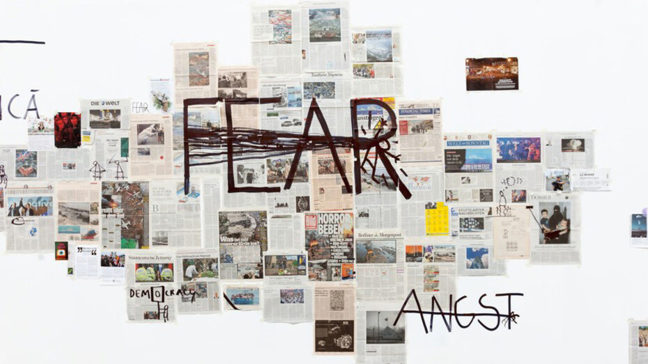 Dan Perjovschi. Courtesy of Jane Lombard Gallery