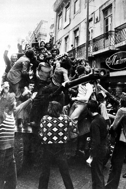 On 25 April 1974, the Carnation Revolution in Portugal overthrew the Estado Novo regime, marking the end of decades of dictatorship and colonial conflict