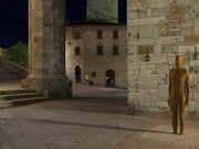 Antony Gormley - Another Time XV, 2011, Ghisa, 191 x 59 x 36 cm