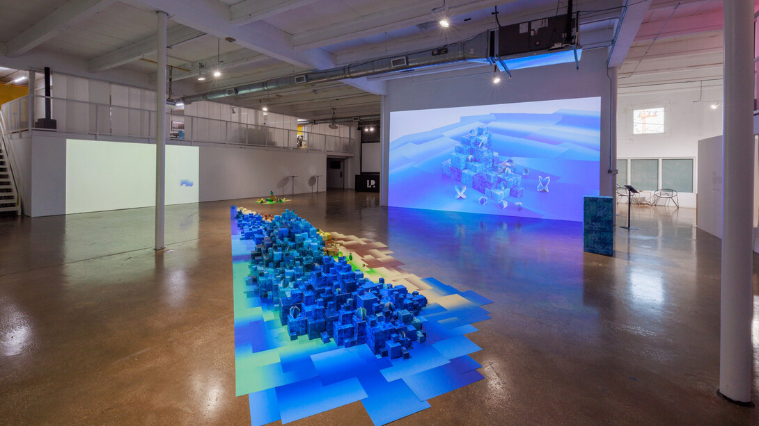 Jaye Rhee, Fragile terrain, exhibition view. Courtesy of Locust Projects