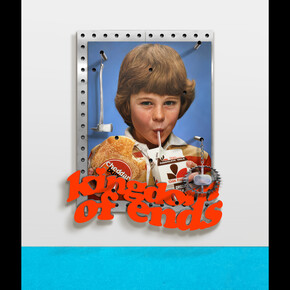 Robin Kid, Kingdom of Ends – II, oil on canvas, cast aluminum, stainless steel, h265xw205xd30 to 150 cm, h104.3xw80.7xd12 to 59 inches - depth variable acc. install., © Robin Kid. Courtesy the artist and Templon Gallery, Paris —Brussels — New York