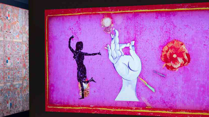 Chitra Ganesh. Courtesy of The Rubin Museum of Art