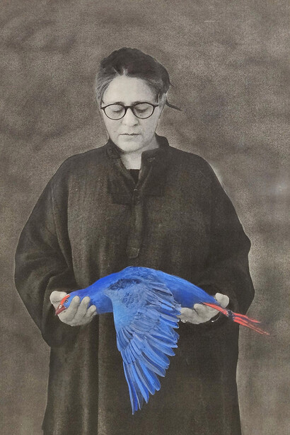 Gargi Raina, Har Roz (grief wheel), 2020. Courtesy of Sakshi Gallery