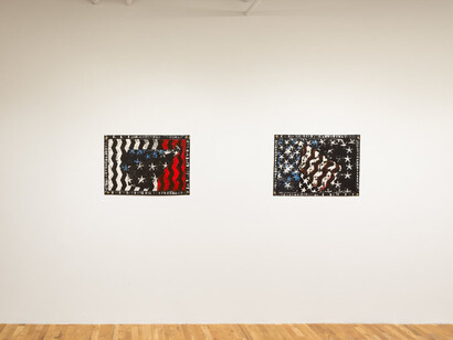 Mark Thomas Gibson, Reconstruction, exhibition view. Courtesy of Fleisher/Ollman