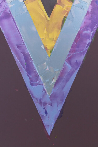 Kenneth Noland. Courtesy of Almine Rech Gallery