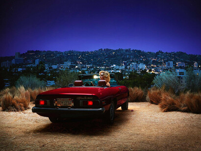 Alex Prager, Bonnie Hill overlook (detail), 2026. Courtesy of Lehmann Maupin