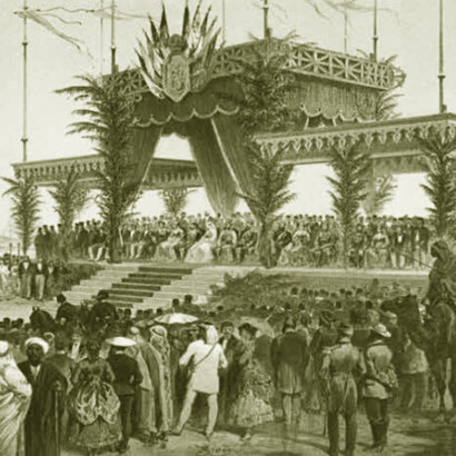 Apertura del Canale di Suez nel 1869
