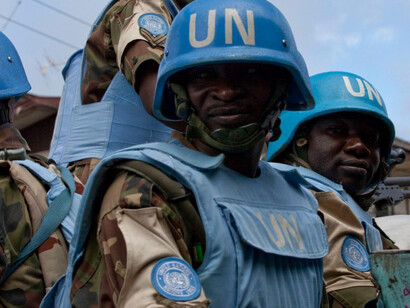 The United Nations peacekeeping force in Mali