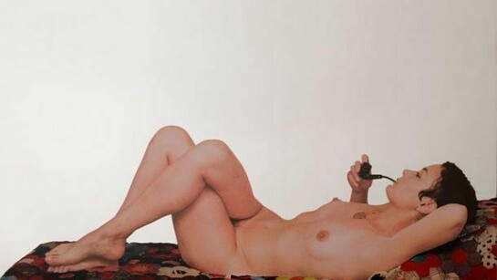 Michelangelo Pistoletto, Venere con la pipa, 1972, 125 x 150 cm