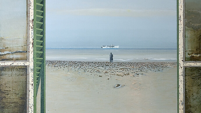 Sandro Luporini. Interno-esterno, 1999. © ADAC (Associazione diffusione Arte Cultura)