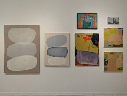 Various artists, The emotive power of color, exhibition view. Courtesy of Van
Der Plas Gallery