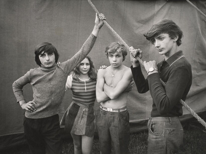 Ute Mahler, Aue, Zirkus Hein (detail), 1973. Courtesy of Museum Ludwig