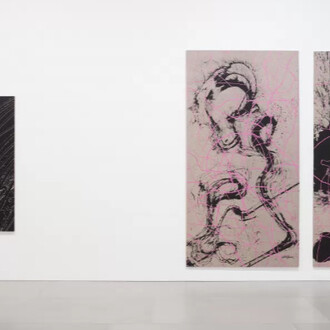 Ed Moses & Qin Feng. Courtesy of Blain Southern Gallery