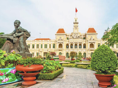 Ho Chi Minh, Vietnam: destaca por sus monumentos coloniales franceses