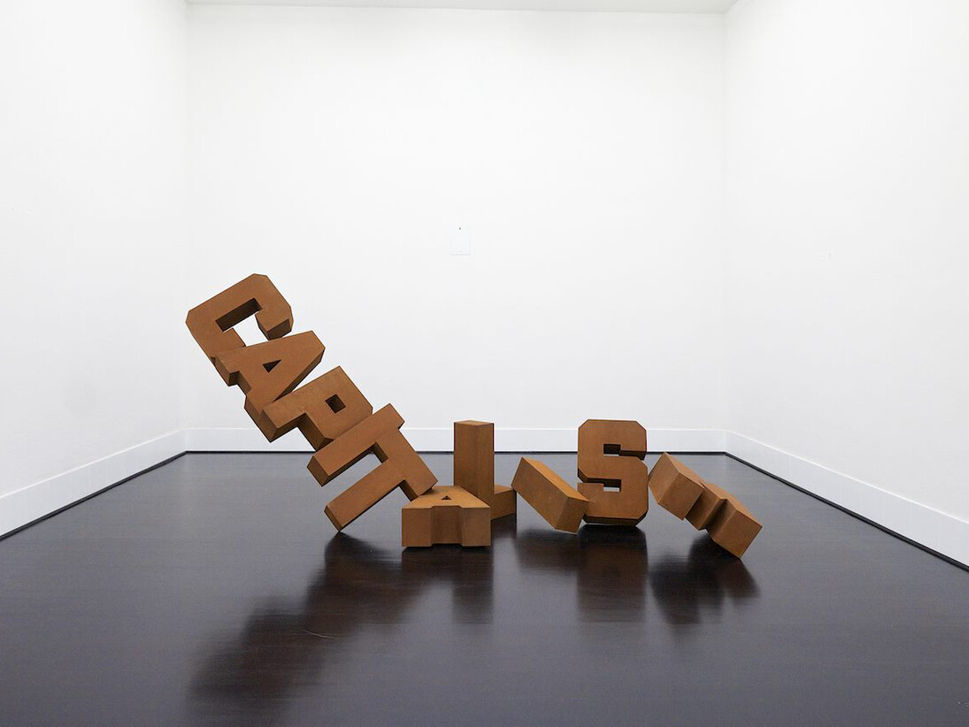 Falling Capitalism, exhibition view