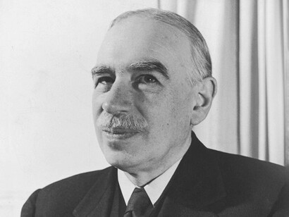 John Maynard Keynes (1883-1946) fue un economista británico, considerado como uno de los más influyentes del siglo XX.​ Sus ideas tuvieron una fuerte repercusión en las teorías y políticas económicas