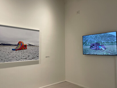 Artisti vari, Pensieri fuggitivi, vista della mostra. Per gentile concessione di Palazzo Collicola di Spoleto