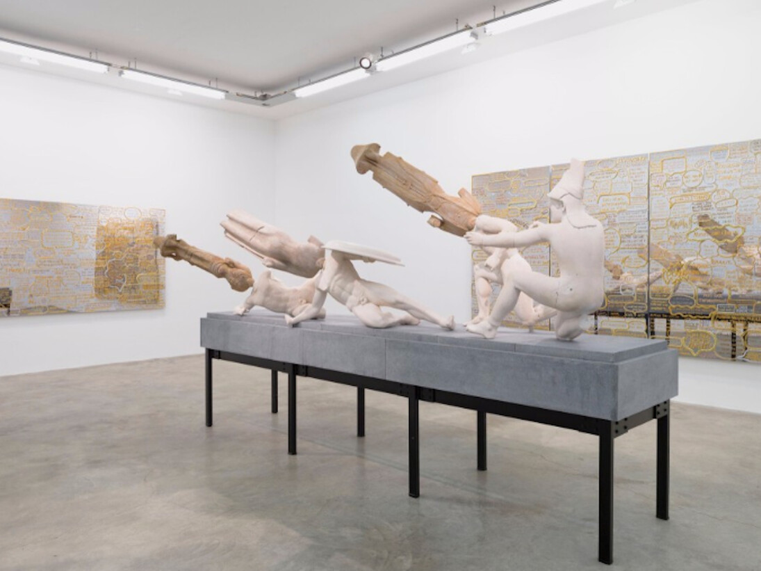 Xu Zhen, Exhibition view. Courtesy of Perrotin Paris