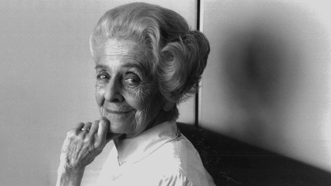 Retrato de Rita Levi Montalcini