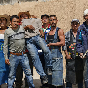 Pieter Hugo_After Siqueiros, Oaxaca de Juárez, 2018, Pigment print, ©Pieter Hugo, courtesy PRISKA PASQUER, Cologne