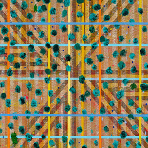 Kelley Johnson, Veiled spaces (detail), 2024. Courtesy of Luis De Jesus Los Angeles