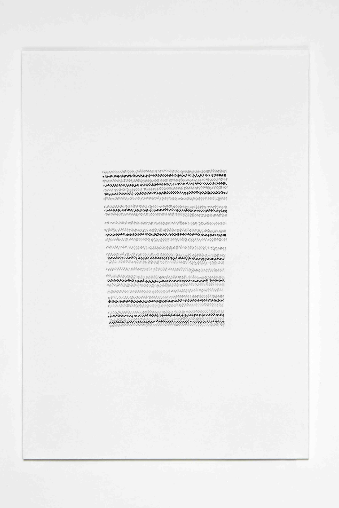 Myriam El Haïk, Time lines, 2014, pencil on paper, 14,8 cm x 21 cm