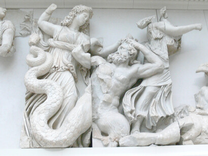 Typhoon was described as a grisly monster who was conquered and cast into the underworld by Zeus, who Venezuelan President Maduro claimed he defeated