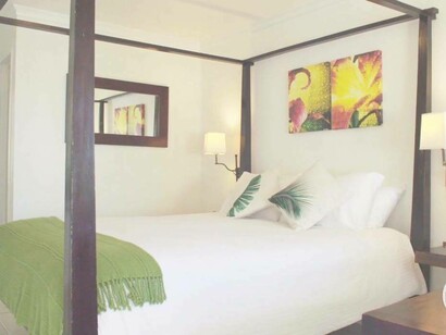 A cozy and comfortable room at Juliana's Hotel on the Island of Saba in the Caribbean