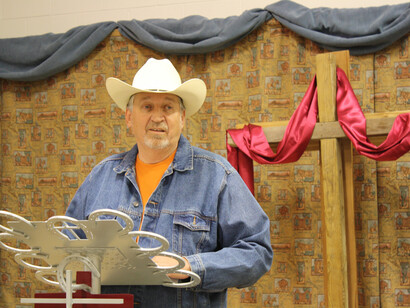 Cowboy pastor