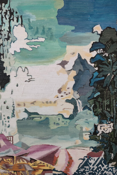 Federico Miró, Sans titre (détail), 2026. Avec l'aimable autorisation de la galerie Loo & Lou