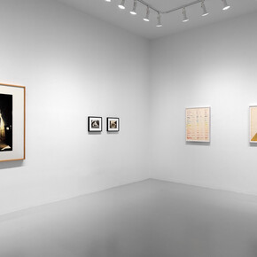 Suzanne Harris and Gordon Matta-Clark, exhibition view. Courtesy of Rhona Hoffman Gallery