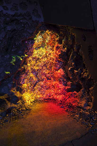 Mike Kelley, Kandor 10B (Exploded Fortress of Solitude), 2011, Mixed media, 289.6 x 1524 x 2286 cm / 114 x 600 x 900 in, © Mike Kelley Foundation for the Arts.  All Rights Reserved/Licensed by VAGA, New York, Courtesy the artist and Hauser & Wirth, Photo: Fredrik Nilsen

