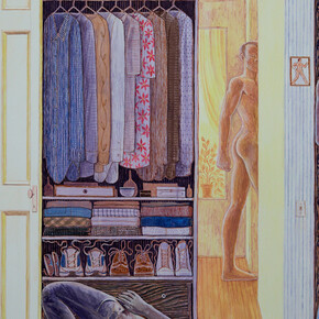 Bryan Rogers, Getting ready (detail), 2025. Courtesy of Monya Rowe Gallery