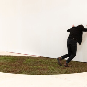 Renata Lucas, Dimanche au parc, vue de l'exposition. Avec l'aimable autorisation de la Pinacoteca