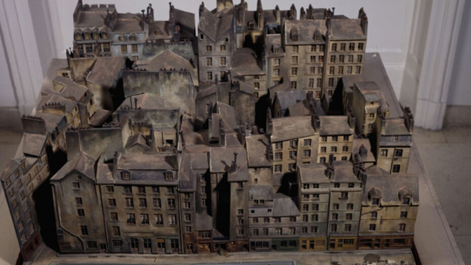 Maquetas y modelos arquitectónicos. Courtesy of Musée Carnavalet