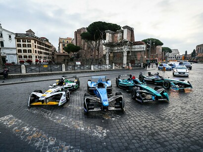 La Formula E a Roma