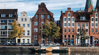 A skyline de Lübeck