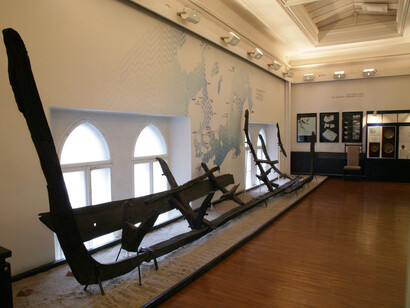 Riga history. Origins of Riga (before 1201), exhibition view. Courtesy of Museum of the History of Riga and Navigation