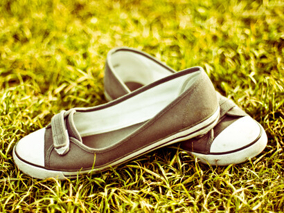 Le scarpe lucide