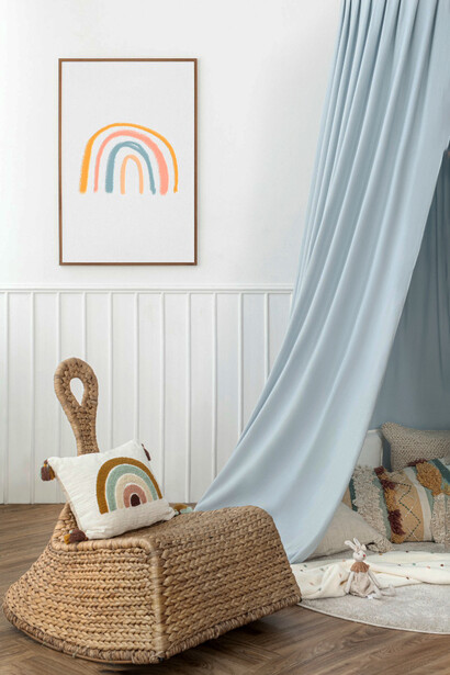Esquina de la habitación de un niño pequeño