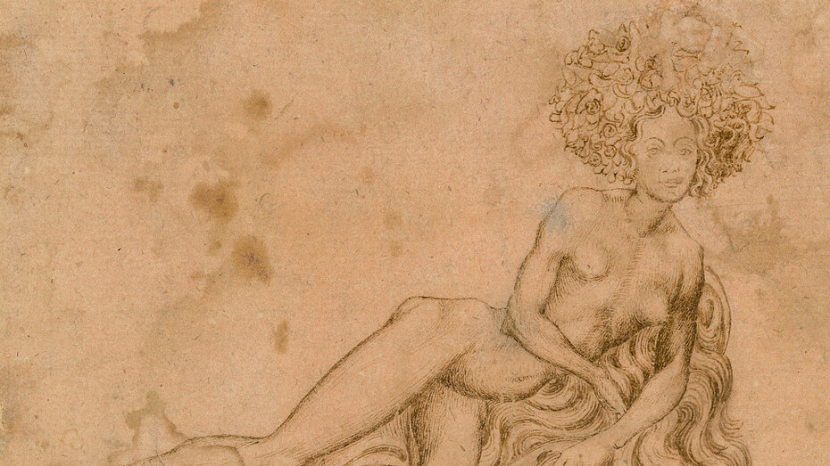 Antonio Pisano, gen. Pisanello, Allegorie der luxuria (recto), Um 1426. Mit freundlicher Genehmigung des Albertina Museums