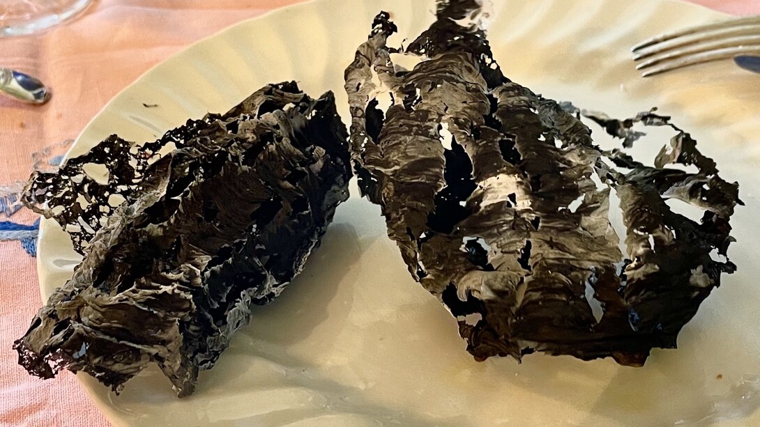 Vestimenti per arance bruciati. Due Cecimovich