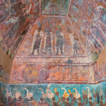 Cámara interna Bonampak (maya)