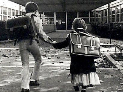 A scuola negli anni '70 con la cartella