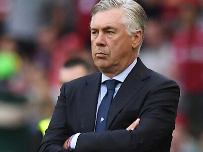 Carlo Ancellotti, il nuovo allenatore del Napoli