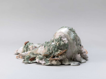 Interrupted Halfway Through. Courtesy Zilberman Gallery
