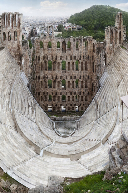 Sangbin IM, "Acropolis," 2015, lambda print. Courtesy of RYAN LEE, New York.