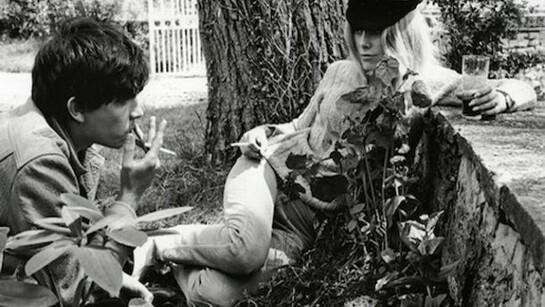 David Bailey and Catherine Deneuve as newlyweds, Normandy, 1965, © Eric Swayne