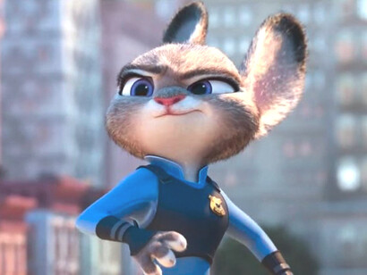 Judy Hopps, uno de los personajes principales de la película animada Zootopia (2016)
